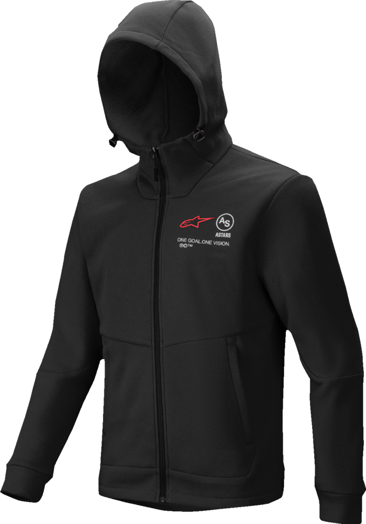 ALPINESTARS Racer MX Fleece Hoodie - Black - XL 3800125-10-XL