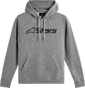 ALPINESTARS Blaze V3 Pullover Hoodie - Heather Gray/Black - XL 1244-52030-1126-XL