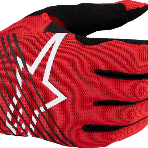 ALPINESTARS Radar Pro MX Gloves - Bright Red - Large 3560325-3010-L