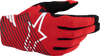 ALPINESTARS Radar Pro MX Gloves - Bright Red - 2XL 3560325-3010-2X