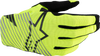 ALPINESTARS Radar Pro MX Gloves - Fluo Yellow - Small 3560325-55-S