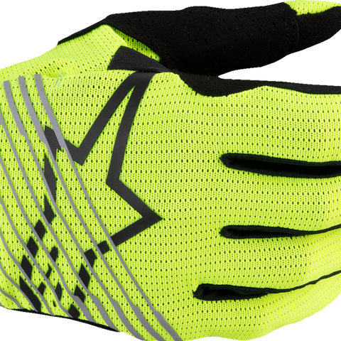 ALPINESTARS Radar Pro MX Gloves - Fluo Yellow - Small 3560325-55-S