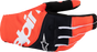 ALPINESTARS Techstar MX Gloves - Black/Hot Orange - XL 3560125-1041-XL