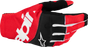 ALPINESTARS Techstar MX Gloves - Black/Bright Red - Small 3560125-1303-S