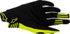 ALPINESTARS Techstar MX Gloves - Black/Fluo Yellow - Medium 3560125-155-M
