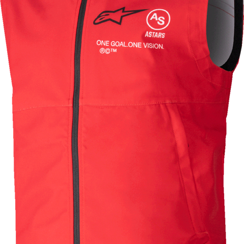 ALPINESTARS Techstar Softshell Vest - Red - Large 3700325-3010-L