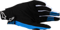 ALPINESTARS Techstar MX Gloves - Black/Blue - Medium 3560125-17-M