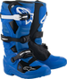 ALPINESTARS Youth Tech 7S Boots - Blue/Black/White - US 7 2015017-712-7
