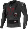 ALPINESTARS Bionic Pro v3 Plasma Protection Jacket - Black/Red/White - Large 6500125-132-L