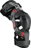 ALPINESTARS Supertech RK-10 Plasma Knee Braces - Black/Red - Small 6501425-13-S