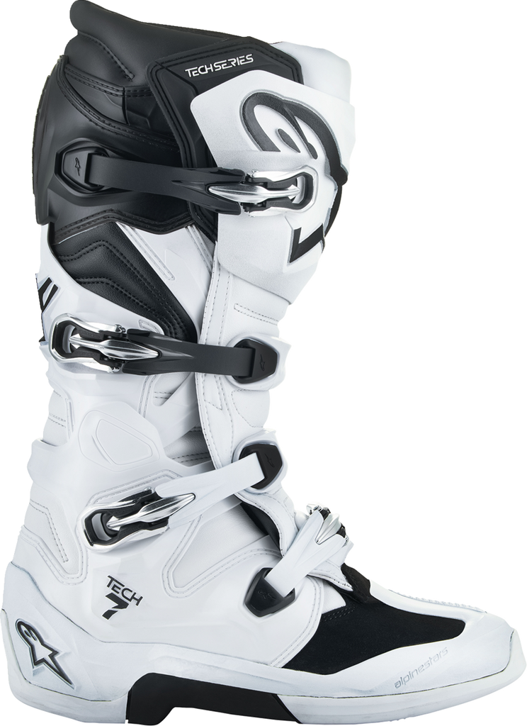 ALPINESTARS Tech 7 Boots - White/Black - US 8 2012025-21-8