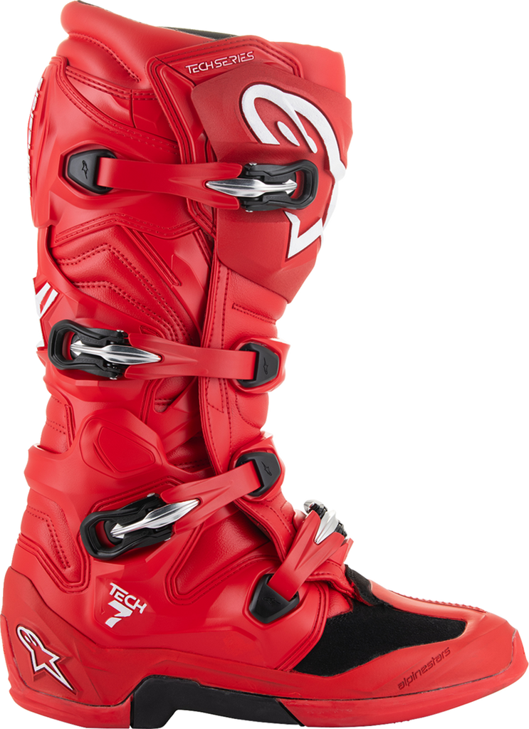 ALPINESTARS Tech 7 Boots - Bright Red - US 14 2012025-3010-14