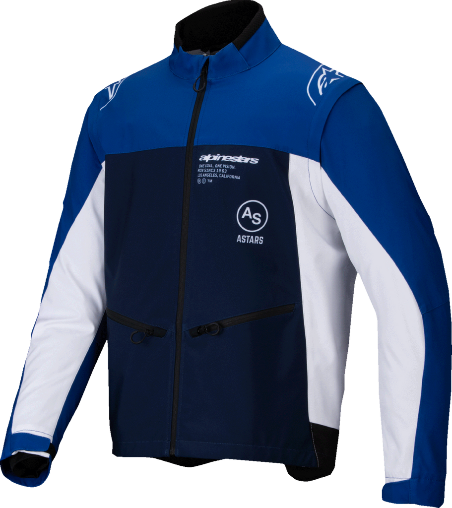 ALPINESTARS Lite-Dura Softshell Jacket - Navy/Blue/White - Medium 3700225-7174-M