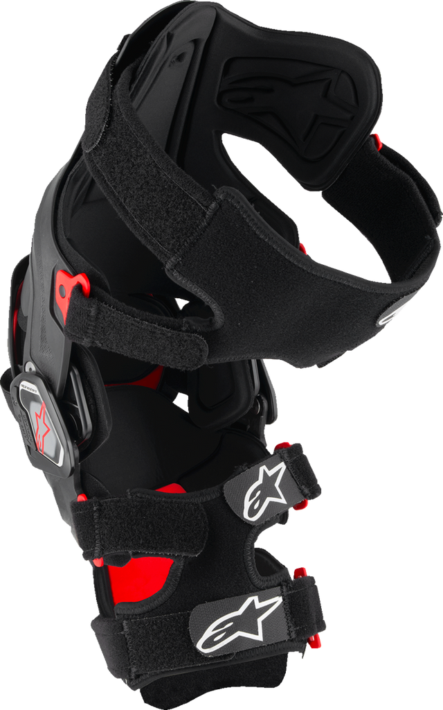 ALPINESTARS RK-7 Plasma Knee Braces - Black/Red - Large 6500825-13-L