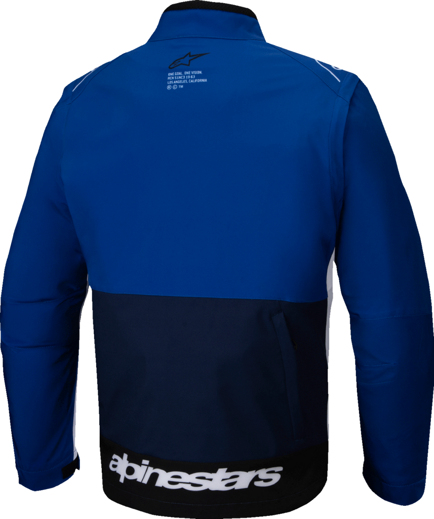 ALPINESTARS Lite-Dura Softshell Jacket - Navy/Blue/White - Medium 3700225-7174-M