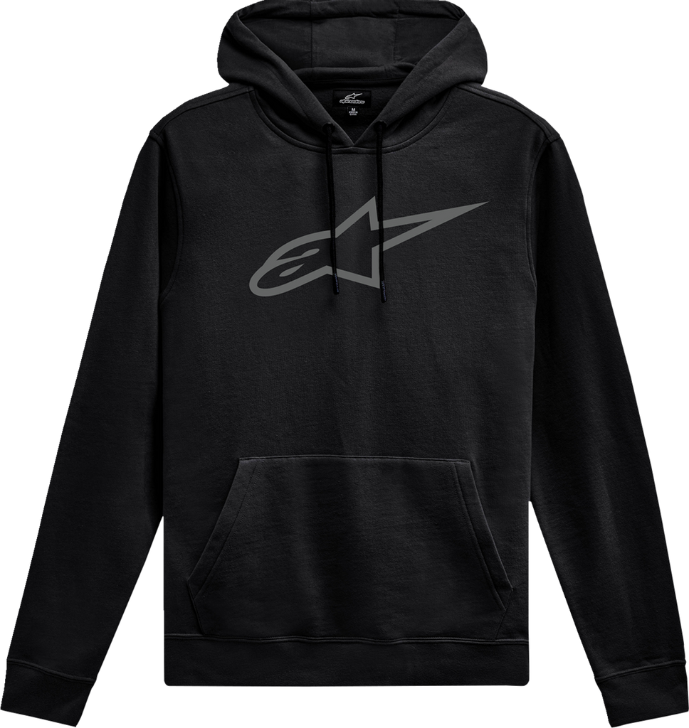 ALPINESTARS Ageless V3 Pullover Hoodie - Black/Gray - 2XL 1244-52000-1011-2X