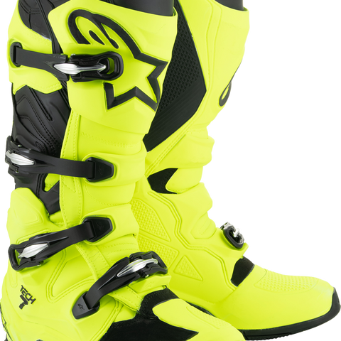 ALPINESTARS Tech 7 Boots - Fluorescent Yellow/Black - US 11 2012025-551-11