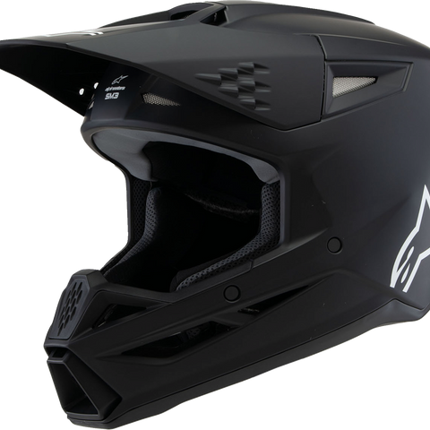 ALPINESTARS Youth SM3 Helmet - Solid - Matte Black - Large 8302225-110-YL