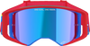ALPINESTARS GOGGLES Supertech Goggle - Corp - Red/Blue - ABS Vision - Blue Mirror Lens 5100325-3055