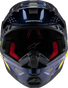 ALPINESTARS Supertech M10 Helmet - TLD Edition 25 - MIPS? - Gloss Dark Blue/Orange/Yellow/Fluo Red - XL 8300225-7156-XL