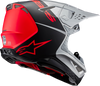 ALPINESTARS Supertech M10 Helmet - Flood - MIPS? - Gloss Silver/Black/Orange Fluo - XL 8301023-1954-XL