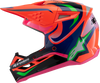 ALPINESTARS Youth SM3 Helmet - Deegan - Gloss Orange Fluo/Purple/Pink Fluo - Small 8301425-433-YS