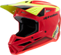 ALPINESTARS Youth SM3 Helmet - Fray - Gloss Red/Yellow Fluo/Black - Small 8301625-3051-YS