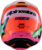 ALPINESTARS Youth SM3 Helmet - Deegan - Gloss Orange Fluo/Purple/Pink Fluo - Small 8301425-433-YS
