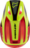 ALPINESTARS Youth SM3 Helmet - Fray - Gloss Red/Yellow Fluo/Black - Small 8301625-3051-YS