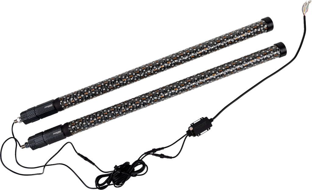 MOOSE RACING Quick Release Whip - 3' - Pair PQR-CHSBTR1.8-132-PU