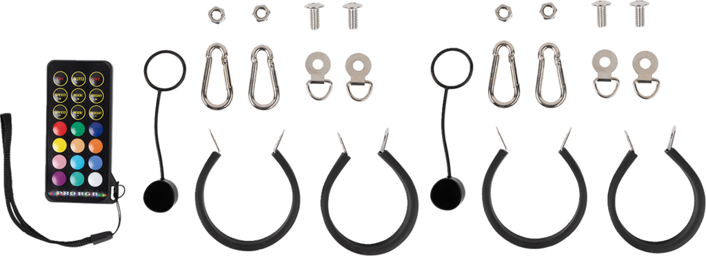MOOSE RACING Quick Release Whip - 4' - Pair PQR-CHSBTR1.8-142-PU