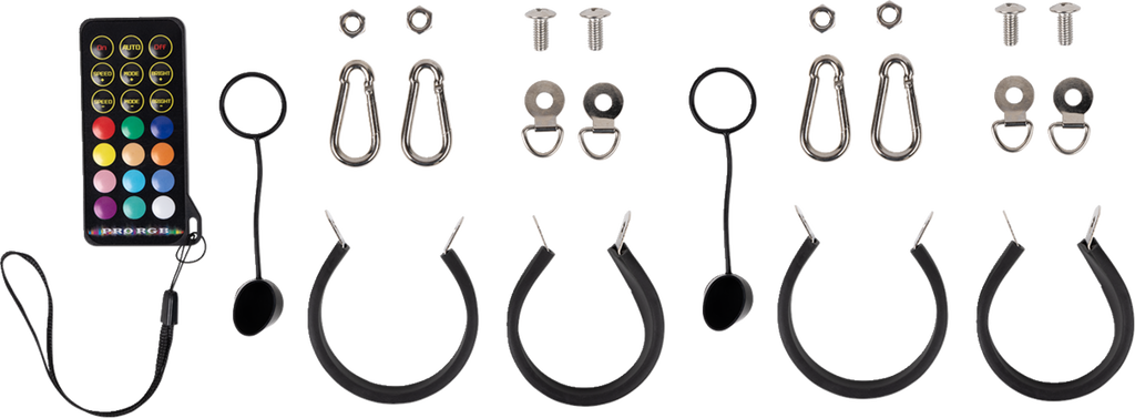 MOOSE RACING Quick Release Whip - 2' - Pair PQR-CHSBTR1.8-122-PU