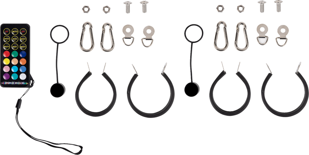 MOOSE RACING Quick Release Whip - 3' - Pair PQR-CHSBTR1.8-132-PU