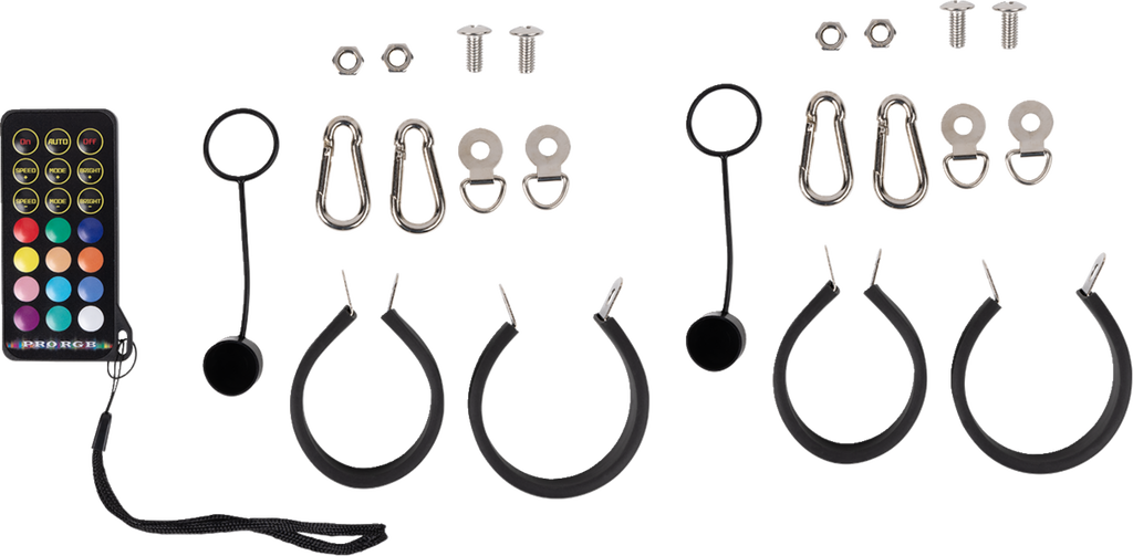 MOOSE RACING Quick Release Whip - 1' - Pair PQR-CHSBTR1.8-112-PU