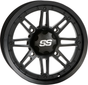 ITP SS316 Alloy Wheel - Front/Rear - Machined Black - 14x7 - 4/110 - 5+2 1428562536B