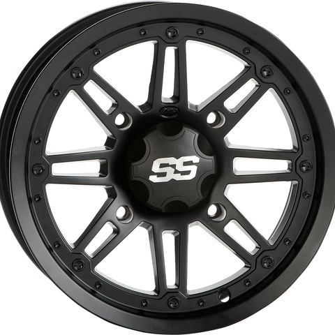 ITP SS316 Alloy Wheel - Front/Rear - Machined Black - 14x7 - 4/110 - 5+2 1428562536B