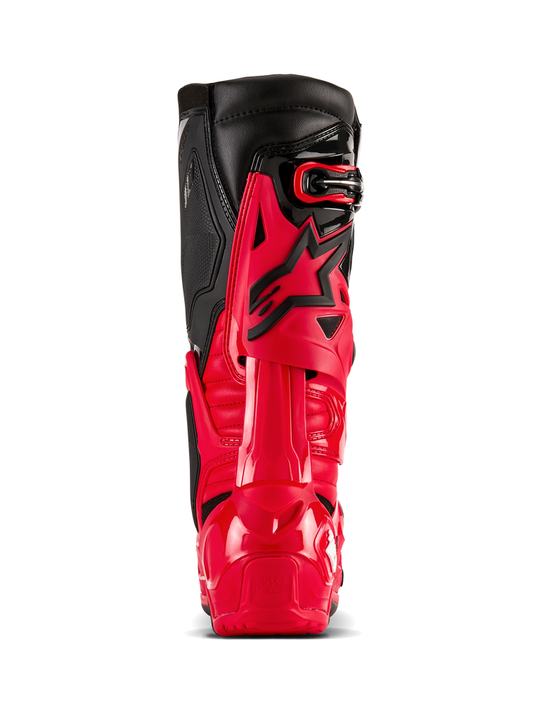 Tech 10 Enduro Boots Bright Red/Black/White 9