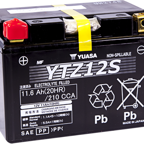 YUASA AGM Battery - YTZ12S YUAM7212A