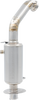 BIKEMAN PERFORMANCE Powder Lite Slip-On Muffler - Stainless Steel 02-228PLM-SS-G5