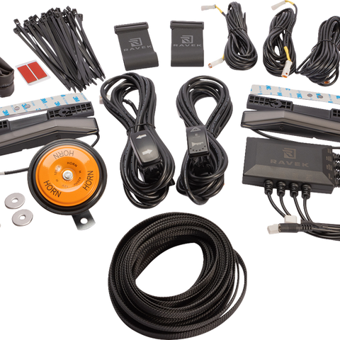 RAVEK Turn Signal Kit - Amber - White Running Lights - Commander 65-501