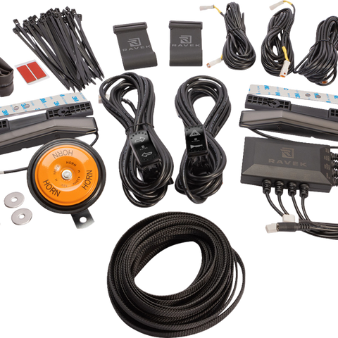 RAVEK Turn Signal Kit - Amber - White Running Lights - Ranger 64-102