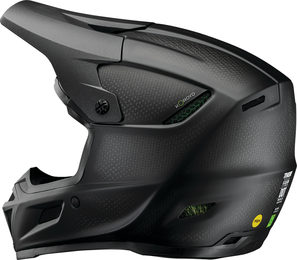 THOR Reflex Sport Helmet - Carbon Stealth - MIPS? - Black - XS 0110-8763