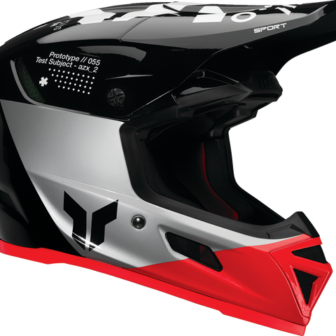THOR Reflex Sport Helmet - Strike - MIPS? - Black/Red - XS 0110-8781