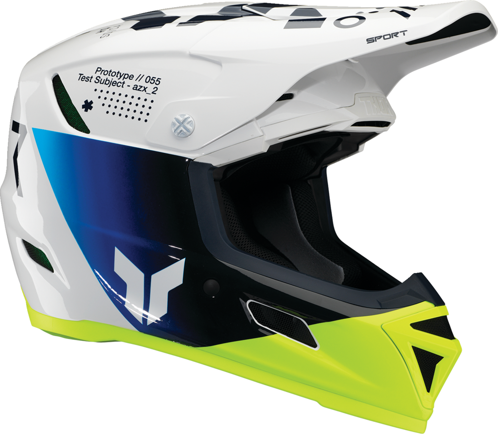 THOR Reflex Sport Helmet - Strike - MIPS? - Navy/Acid - Large 0110-8790