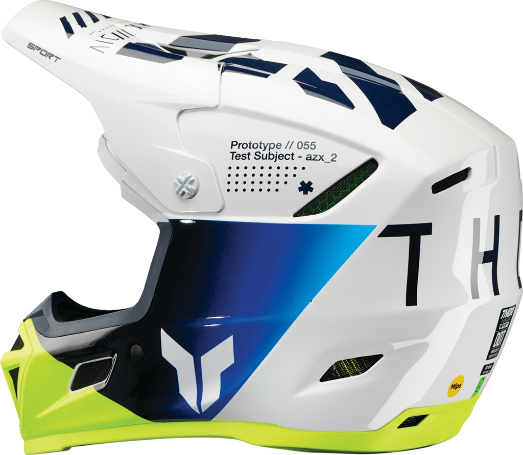 THOR Reflex Sport Helmet - Strike - MIPS? - Navy/Acid - Large 0110-8790