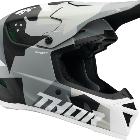 THOR Reflex Sport Helmet - MIPS? - Carbon Brave - Gray/White - Small 0110-8758
