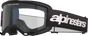 ALPINESTARS GOGGLES Vision 3 Goggle - Wordmark - Black - Clear Lens 5103325-1425