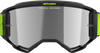 ALPINESTARS GOGGLES Vision 5 Goggle - Hollow - Charcoal/Yellow Fluo - Silver Mirror Lens 5102225-1470
