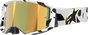 ALPINESTARS GOGGLES Supertech Goggle - Corp - White - ABS Vision - Gold Mirror Lens 5100325-2044