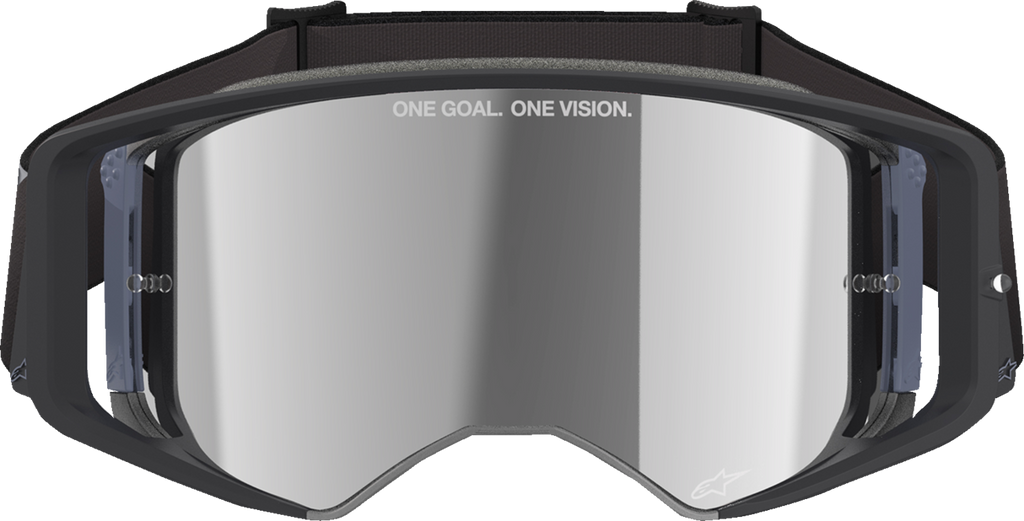 ALPINESTARS GOGGLES Supertech Goggle - Corp - Black - ABS Vision - Gray Mirror Lens 5100325-1513